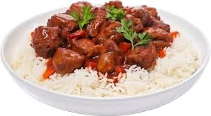 White Rice & Stew