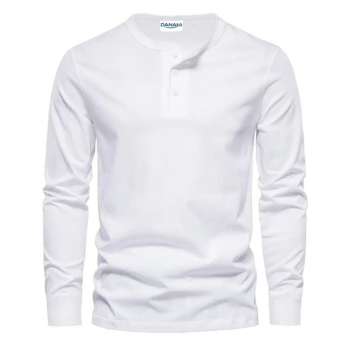 Long Sleeve T Shirt- White