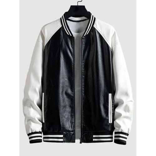 Classics Leather Varsity Jacket